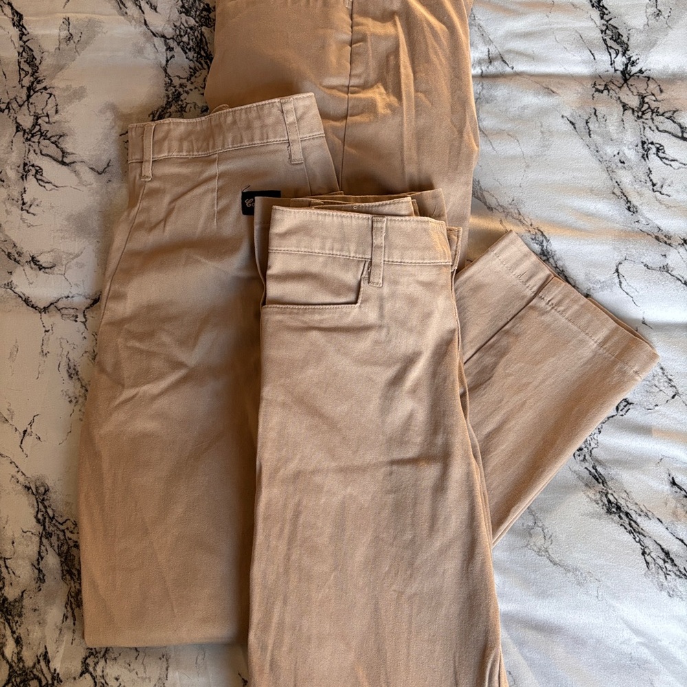 Kids Casual Tan Pants
